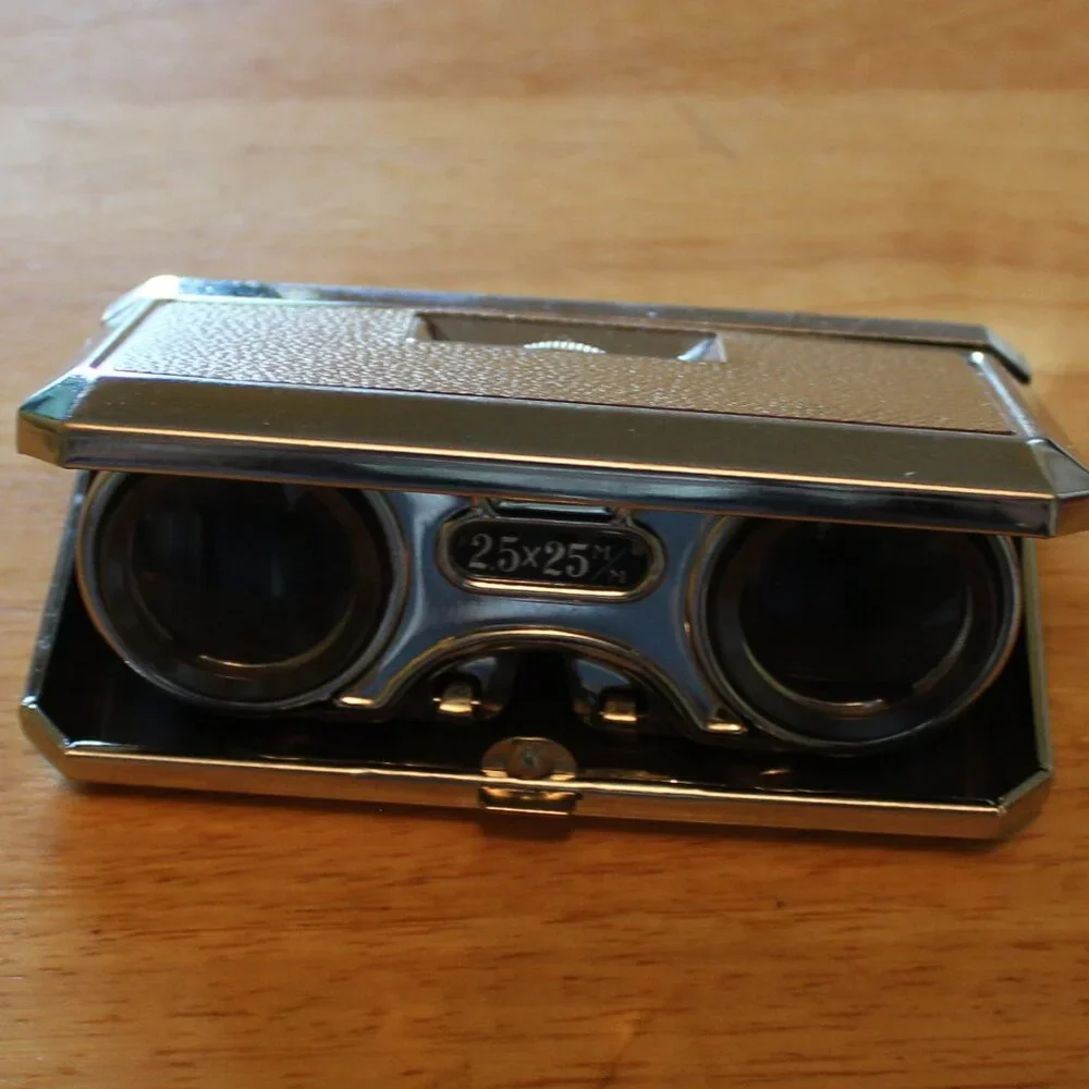 Vintage Focal Folding Binoculars